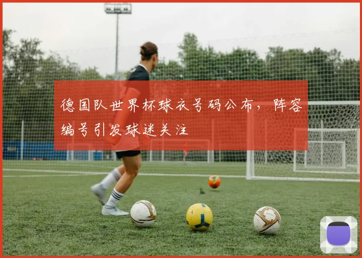 德国队世界杯球衣号码公布,阵容编号引发球迷关注